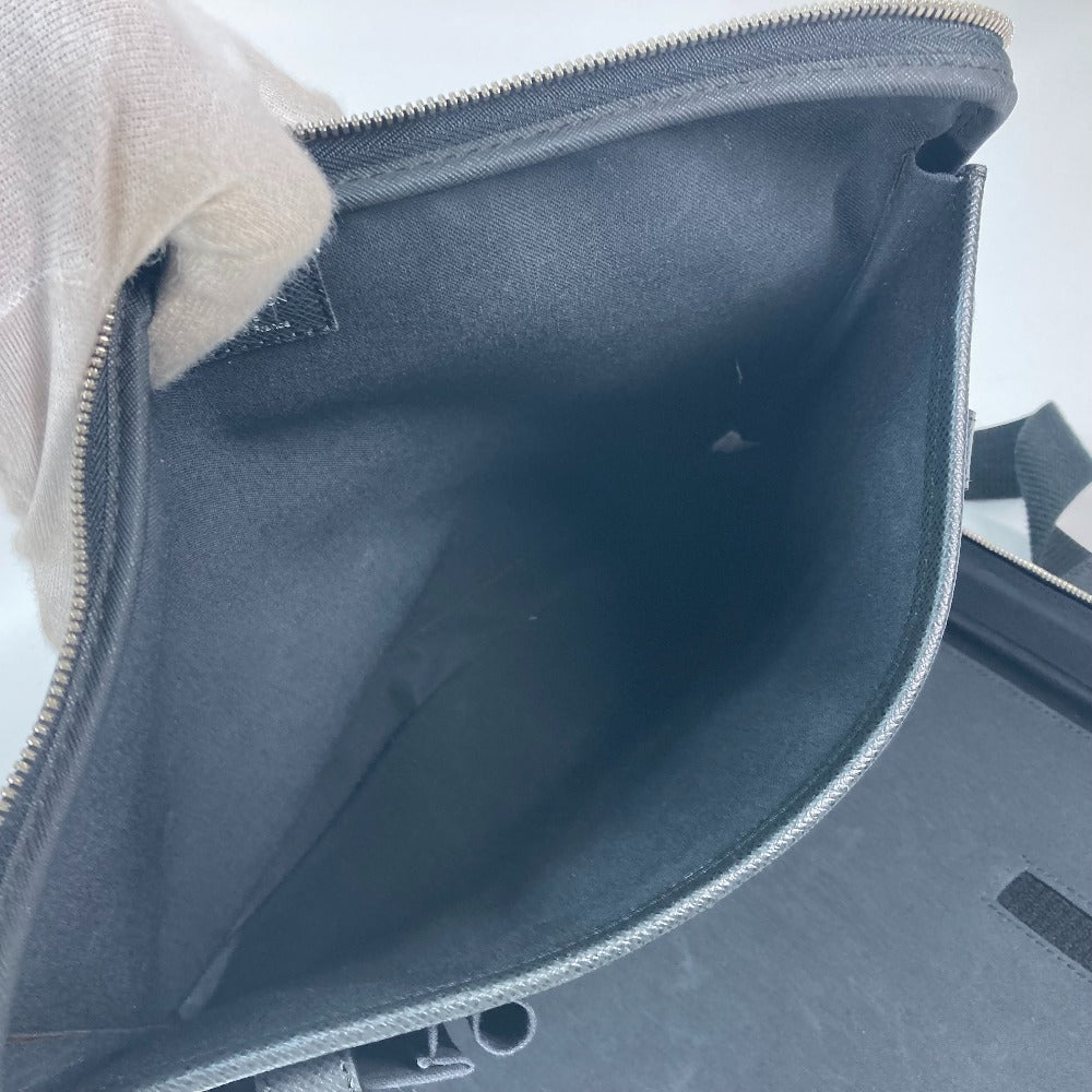 LOUIS VUITTON M32522 Taiga Porte-Ordinatour-Odessa 2WAY Hand Bag Crossbody Shoulder Bag Business bag Taiga Leather Ardoise Black Used