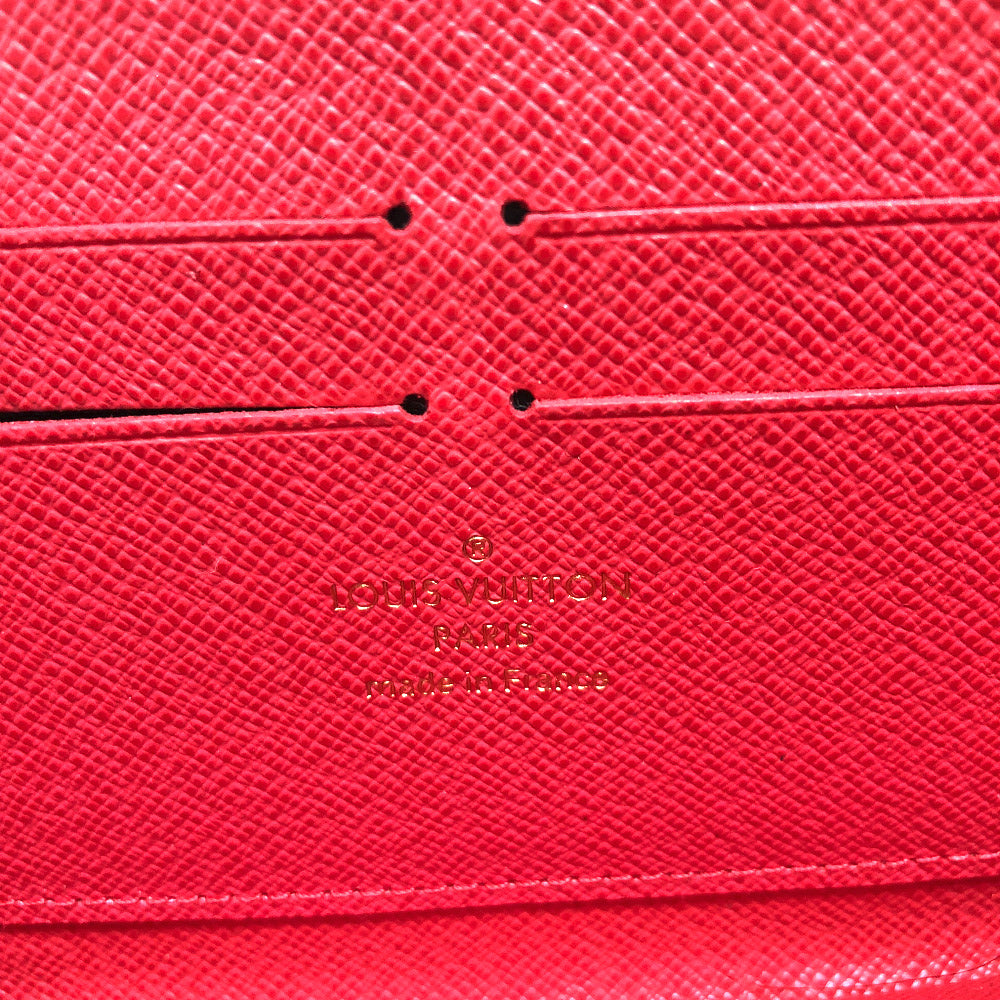 LOUIS VUITTON M61364 モノグラム ジッピー ウォレット トーテム 長財布 モノグラムキャンバス レディース フラミンゴ ブラウン