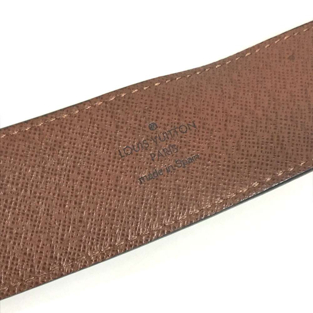 LOUIS VUITTON M9836V Monogram Ceinture Pochette Duo Belt only belt MonogramCanvas Brown Used