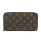 LOUIS VUITTON M42616 モノグラム ジッピー･ウォレット ロングウォレット 財布 長財布 モノグラムキャンバス ユニセックス ブラウン