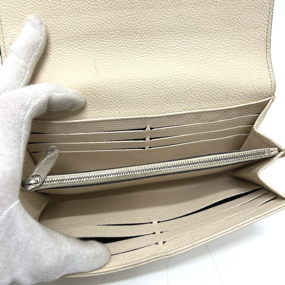 LOUIS VUITTON M60177 ポルトフォイユイリス 財布 ウォレット 長財布 モノグラムマヒナレザー レディース アイボリー ホワイト