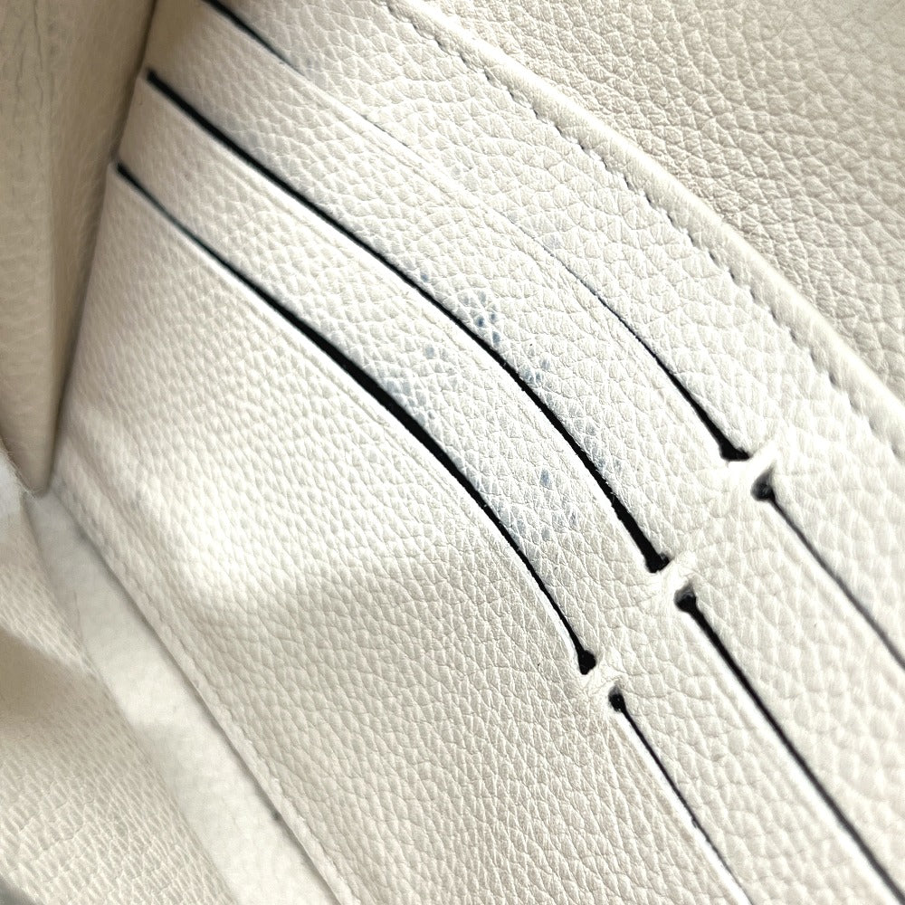 LOUIS VUITTON M60177 ポルトフォイユイリス 財布 ウォレット 長財布 モノグラムマヒナレザー レディース アイボリー ホワイト