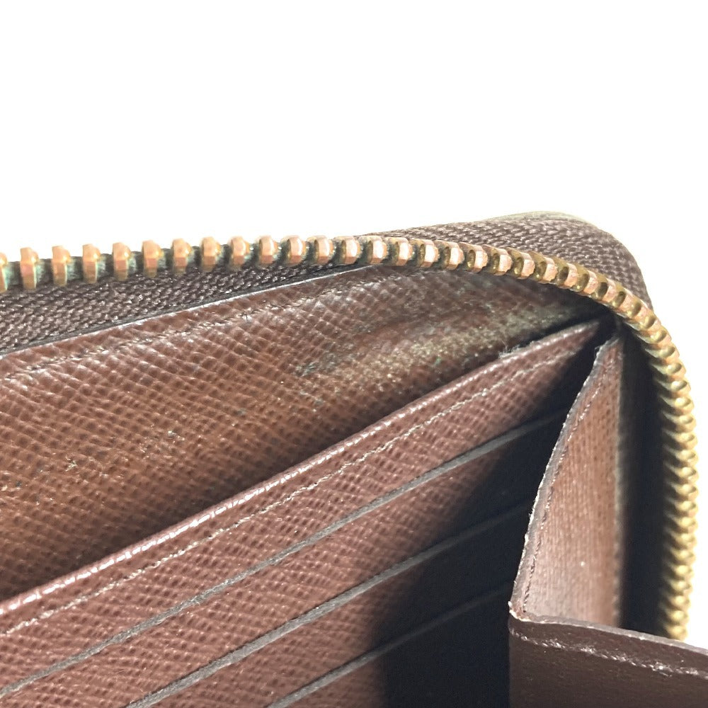LOUIS VUITTON N41661 ダミエ ジッピーウォレット ロングウォレット ラウンドファスナー 長財布 ダミエキャンバス ユニセックス エベヌ ブラウン - brandshop-reference