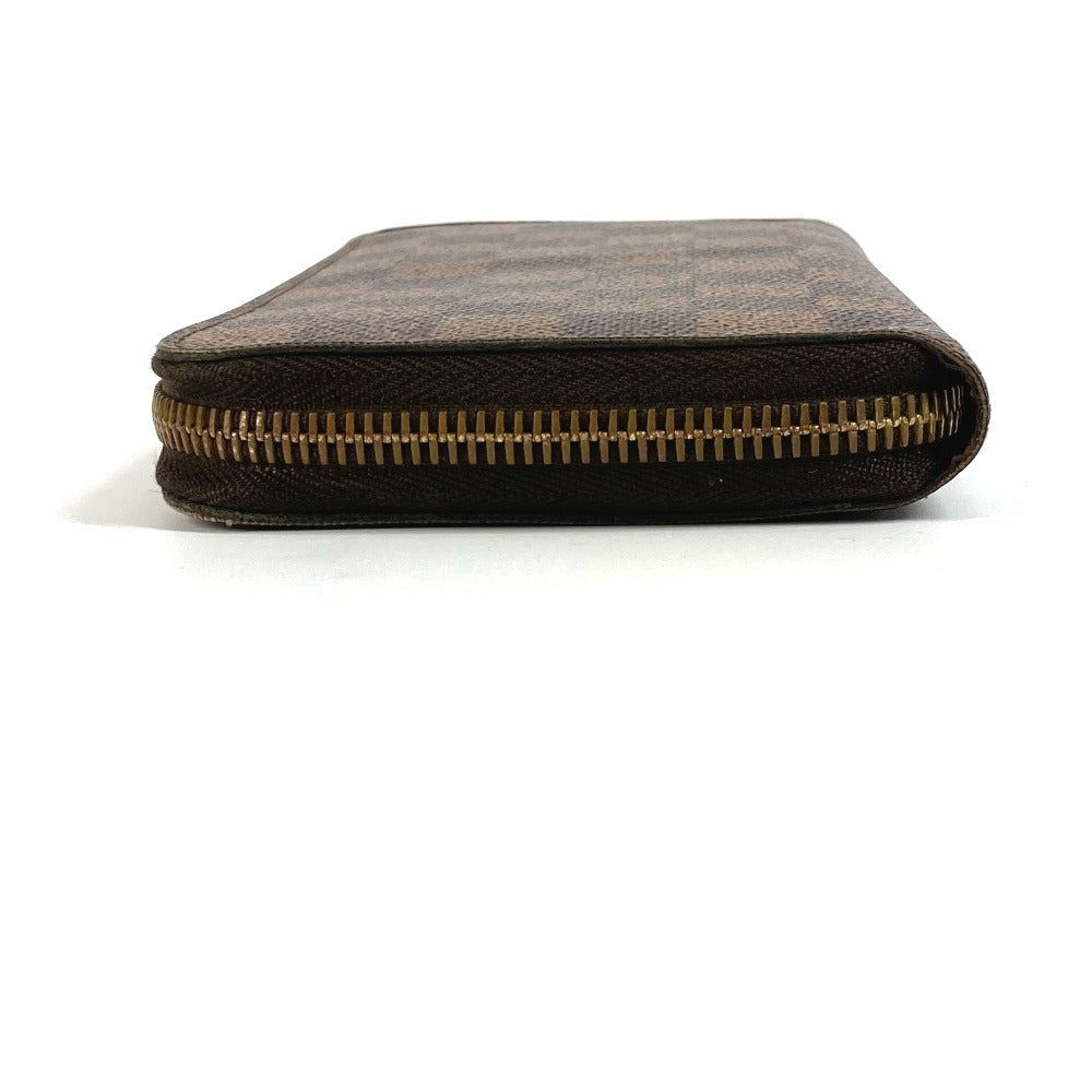 LOUIS VUITTON N41661 ダミエ ジッピーウォレット ロングウォレット ラウンドファスナー 長財布 ダミエキャンバス ユニセックス エベヌ ブラウン - brandshop-reference