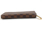 LOUIS VUITTON N41661 ダミエ ジッピーウォレット ロングウォレット ラウンドファスナー 長財布 ダミエキャンバス ユニセックス エベヌ ブラウン - brandshop-reference