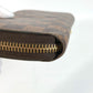 LOUIS VUITTON N41661 ダミエ ジッピーウォレット ロングウォレット ラウンドファスナー 長財布 ダミエキャンバス ユニセックス エベヌ ブラウン - brandshop-reference