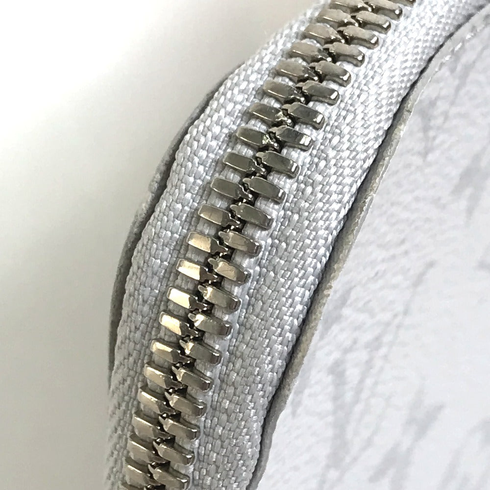 LOUIS VUITTON M61745 Monogram White Jour PM L-Zip Second Bag/Clutch Bag in Monogram Canvas, Men's, White x Red x Blue