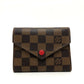 LOUIS VUITTON N41659 ポルトフォイユ・ヴィクトリーヌ 2つ折り財布 財布 ウォレット コンパクト財布 2つ折り財布 ダミエキャンバス ユニセックス