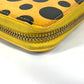 LOUIS VUITTON M91571 Yayoi Kusama Vernis Dot Infinity Zippy Wallet Long Wallet Round Zipper Long Wallet Patent Leather Women's Black Yellow