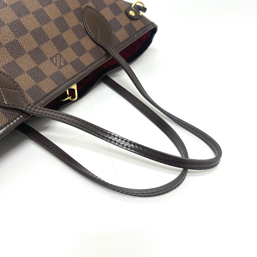 LOUIS VUITTON N41359 Never full PM Bag, Handbag, Neverfull Tote Bag Damier Canvas Brown Used