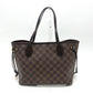 LOUIS VUITTON N41359 Never full PM Bag, Handbag, Neverfull Tote Bag Damier Canvas Brown Used