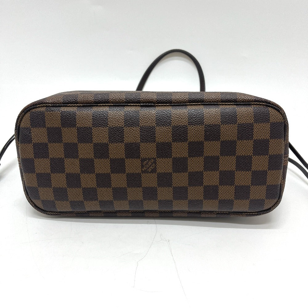 LOUIS VUITTON N41359 Never full PM Bag, Handbag, Neverfull Tote Bag Damier Canvas Brown Used