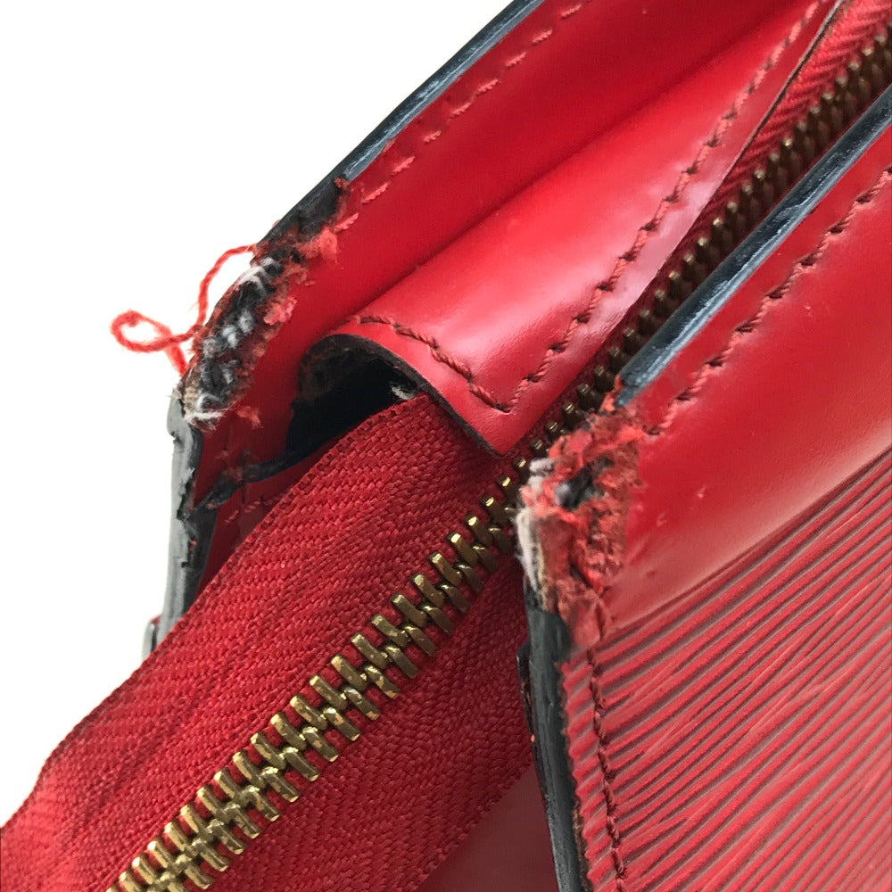 LOUIS VUITTON M48187 Epi Riviera Bag Logo Handbag Epi Leather Women's Castilian Red