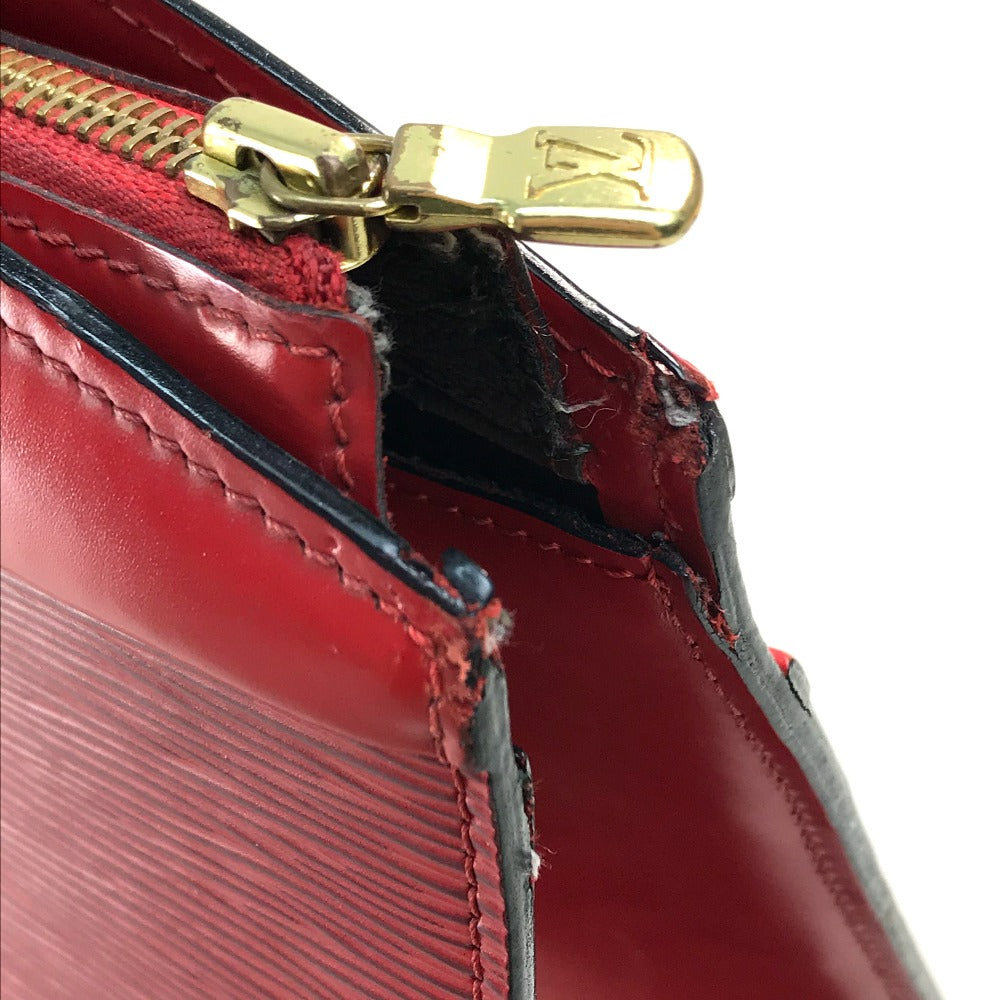 LOUIS VUITTON M48187 Epi Riviera Bag Logo Handbag Epi Leather Women's Castilian Red