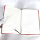 LOUIS VUITTON R99976 Novelty Notebook Stationery Notepad Leather Notebook Women's Red