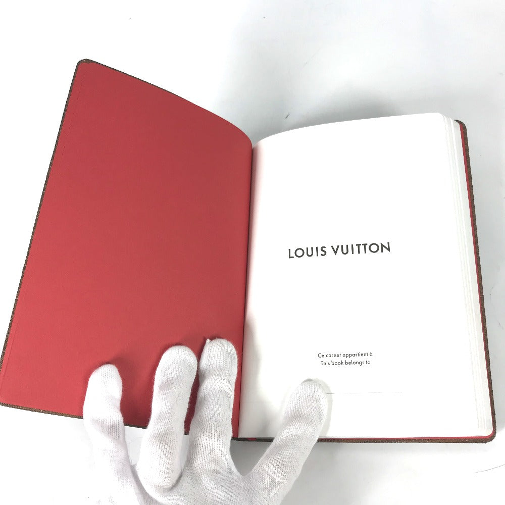 LOUIS VUITTON GI0208 Monogram Cahier Clemence Notebook Stationery Notepad Notebook Monogram Canvas Women's Brown
