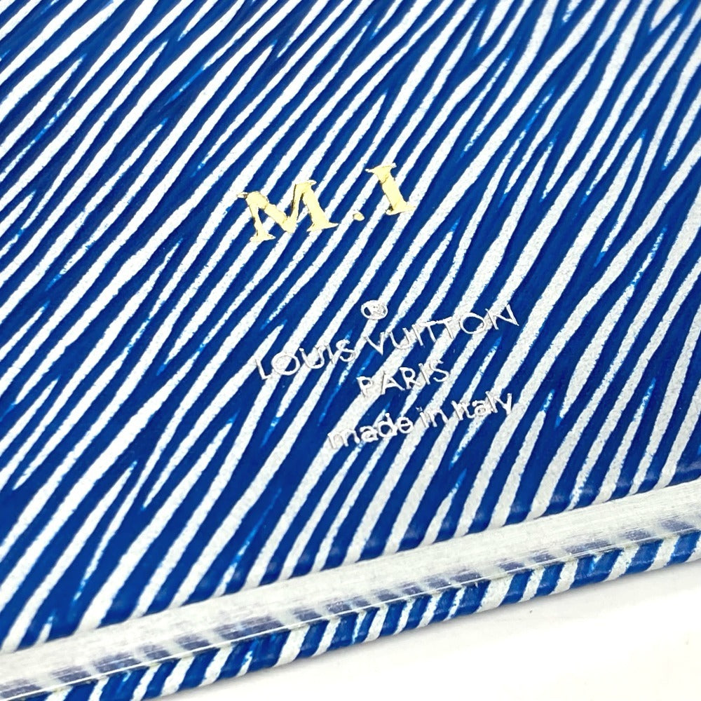 LOUIS VUITTON エピ カイエギュスターヴMM メモ帳 ステーショナリー ノート ノートブック エピレザー ユニセックス ブルー - brandshop-reference