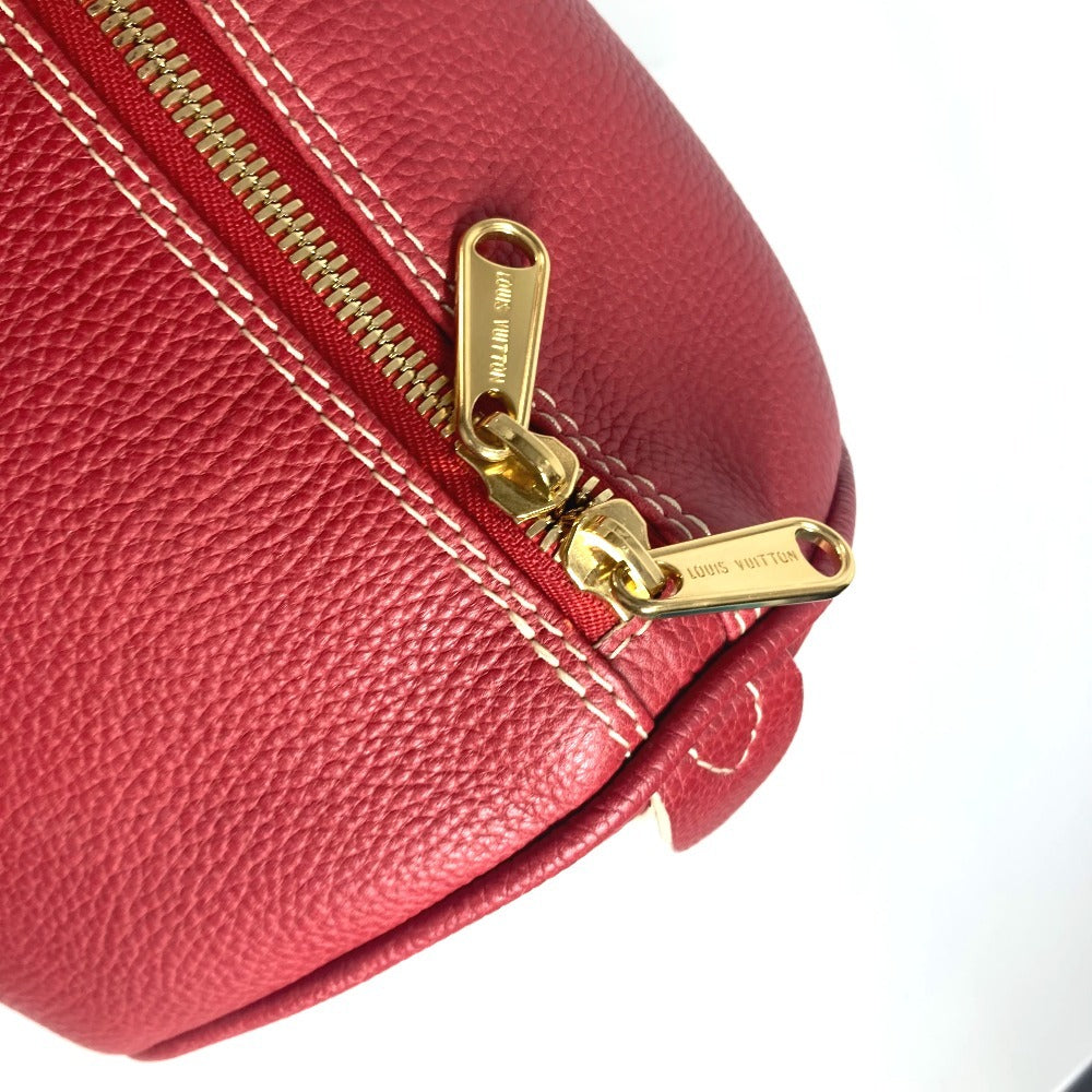 LOUIS VUITTON M95137 トバコ キーポル50 トラベルバッグ 旅行バッグ カバン ボストンバッグ レザー ユニセックス レッド - brandshop-reference