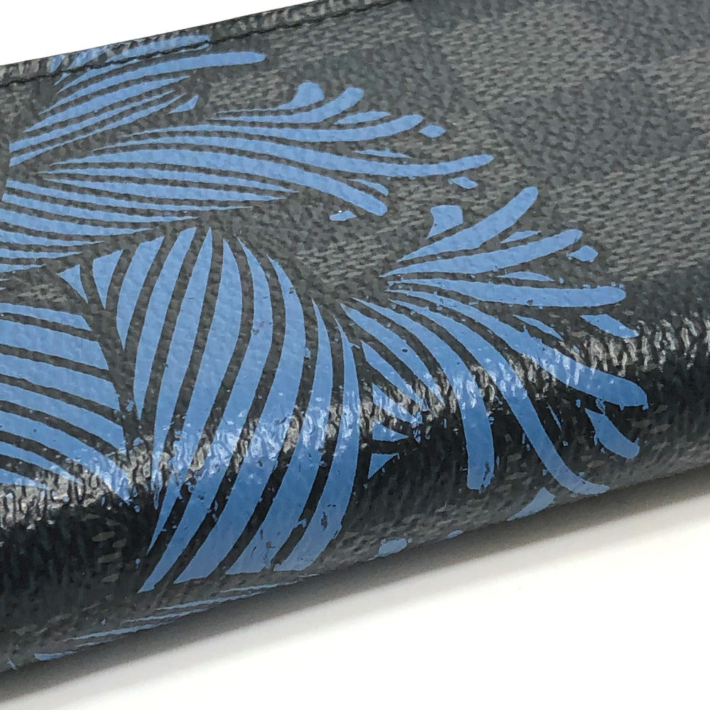 LOUIS VUITTON N41687 ダミエグラフィット クリストファーネメス ジッピー コインパース コインケース ダミエグラフィットキャンバス メンズ ブラック
