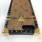 LOUIS VUITTON M64487 モノグラムリバース アイ トランク iphone7+ アイフォンケース スマートフォンケース モノグラムリバースキャンバス レディース ブラウン ブラウン