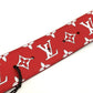 LOUIS VUITTON MP015 Louis Vuitton x Supreme Monogram Santur LV Initial Pants Belt, 2017 Autumn/Winter Collection, Men's Leather, Red