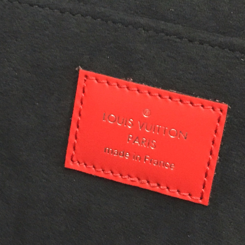 LOUIS VUITTON M67722 Louis Vuitton x Supreme Epi Pochette Jour GM PO.JOUR GM SP EPI POCHETTE Clutch Bag in Epi Leather, Unisex, Red