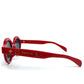 LOUIS VUITTON Z0989 17aw Supreme Louis Vuitton ROUND (RED) シュプリーム サングラス サングラス プラスチック ユニセックス - brandshop-reference