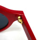 LOUIS VUITTON Z0989 17aw Supreme Louis Vuitton ROUND (RED) シュプリーム サングラス サングラス プラスチック ユニセックス - brandshop-reference