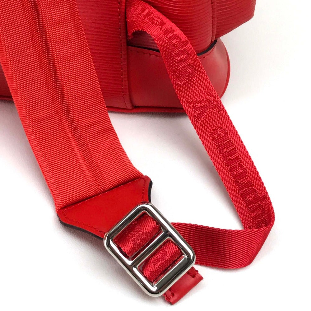 LOUIS VUITTON M53414 Louis Vuitton x Supreme Epi Christopher PM Backpack, Epi Leather, Men's, Red