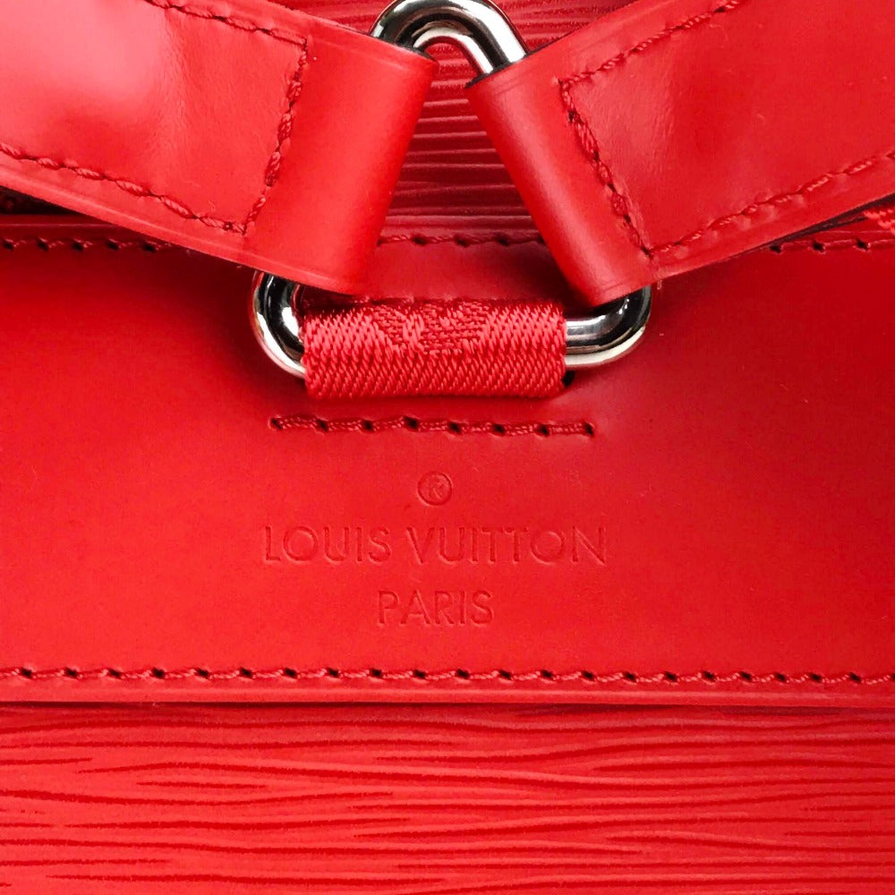 LOUIS VUITTON M53414 Louis Vuitton x Supreme Epi Christopher PM Backpack, Epi Leather, Men's, Red