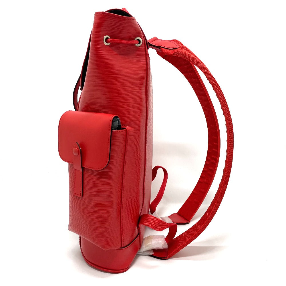 LOUIS VUITTON M53414 Louis Vuitton x Supreme Epi Christopher PM Backpack, Epi Leather, Men's, Red