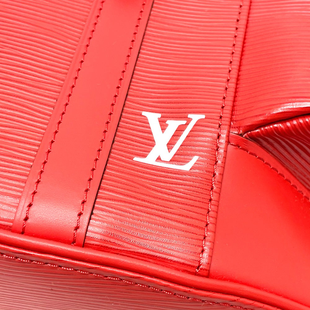 LOUIS VUITTON M53414 Louis Vuitton x Supreme Epi Christopher PM Backpack, Epi Leather, Men's, Red