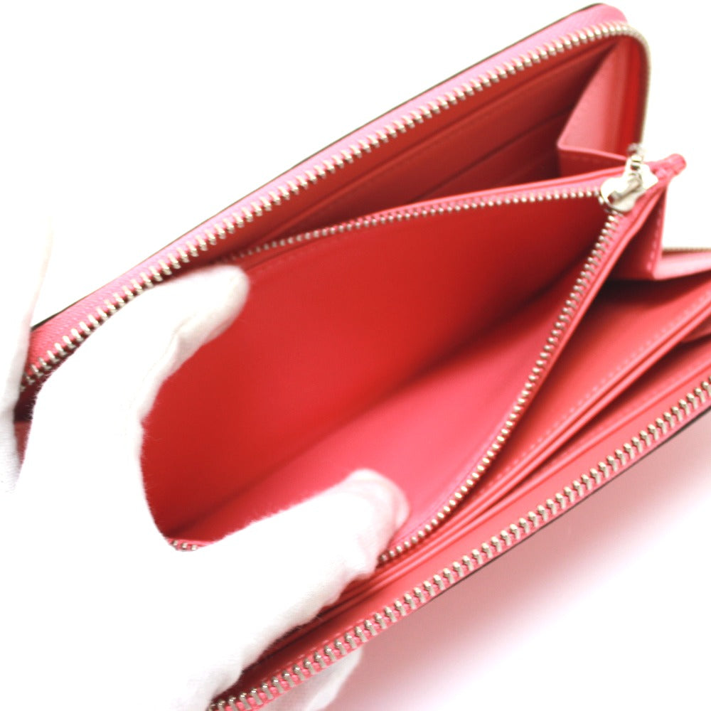 LOUIS VUITTON M61562 Monogram Vernis Zippy Wallet, Round Zipper Long Wallet, Monogram Vernis, Women's, Poppy Petal, Pink