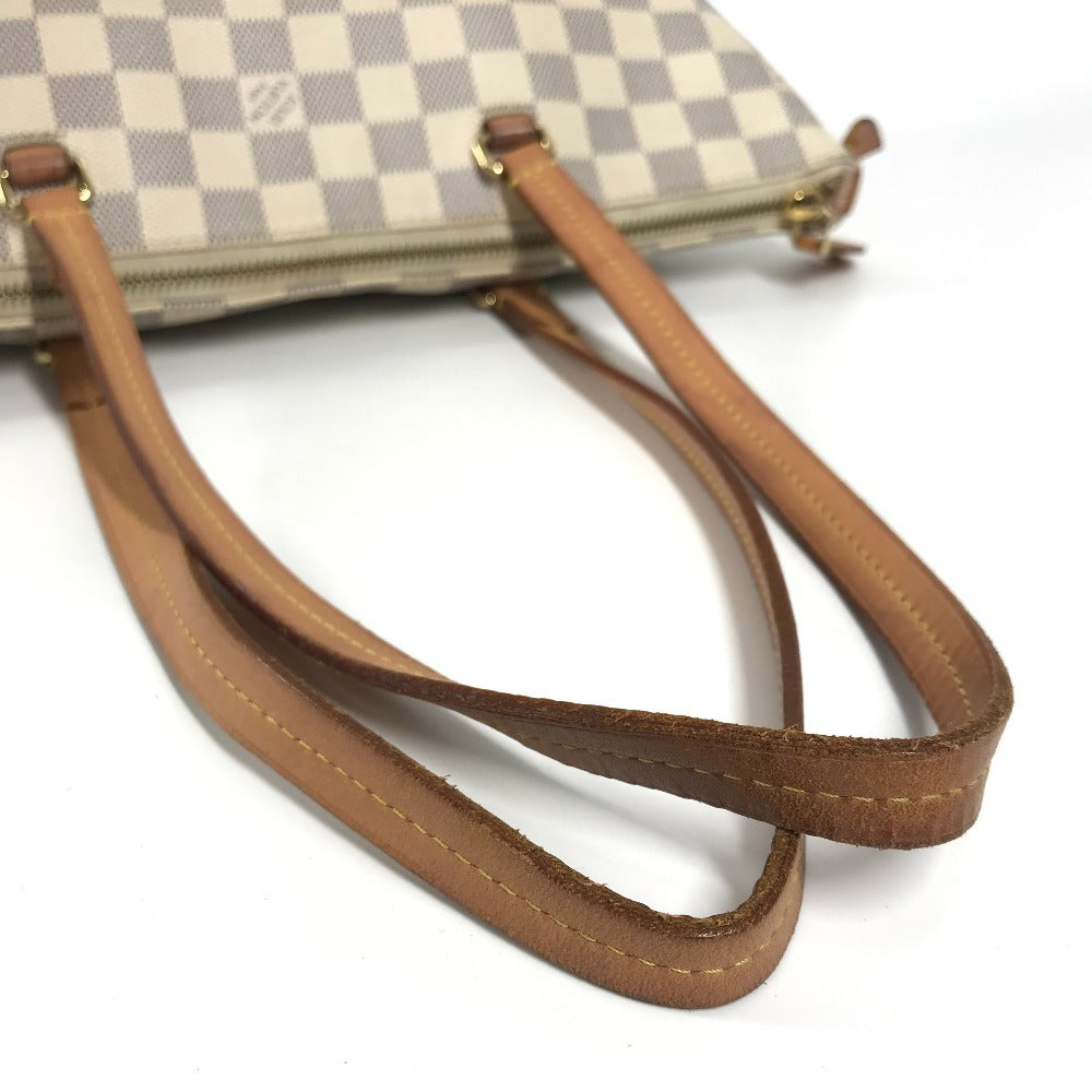 LOUIS VUITTON N44039 ダミエアズール イエナPM トートバッグ カバン 肩掛け ショルダーバッグ ダミエアズールキャンバス レディース ホワイト - brandshop-reference