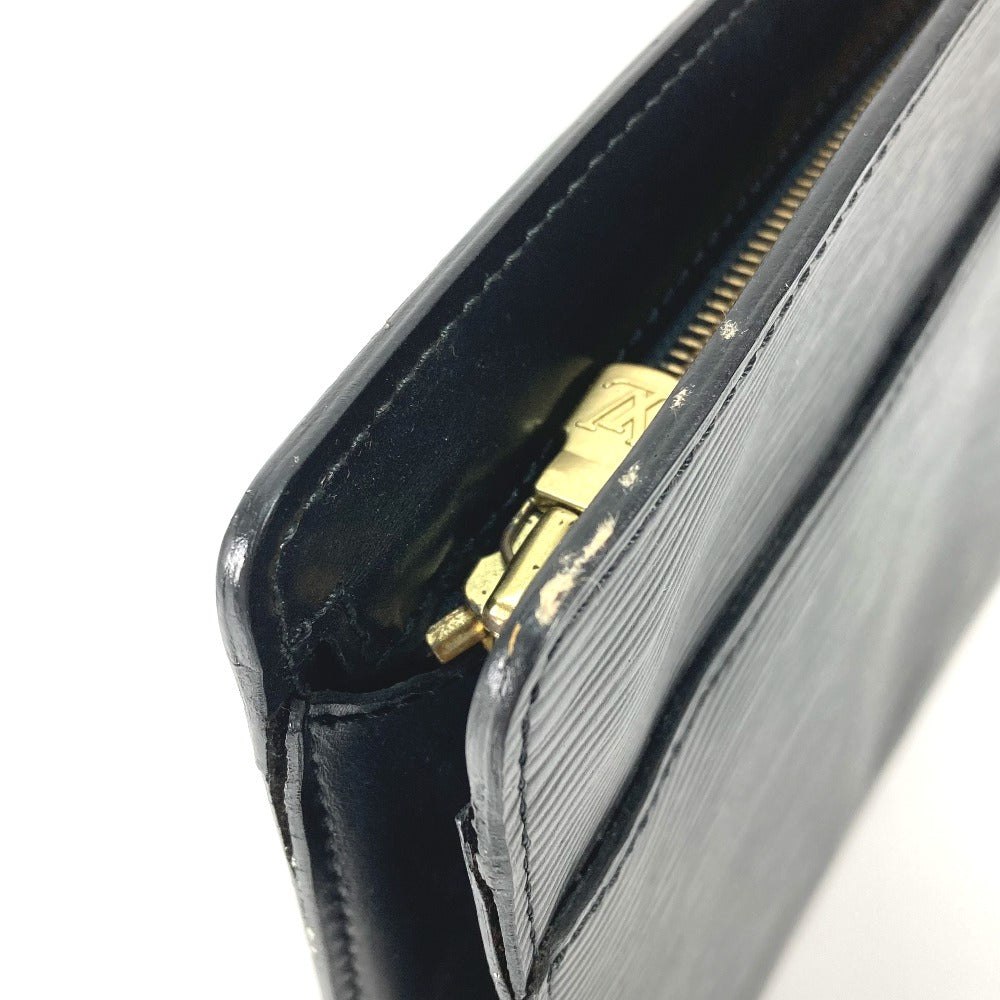 LOUIS VUITTON M52522 Epi Pochette Homme Bag, Pouch, Clutch Bag, Second Bag, Epi Leather, Men's, Creel Black