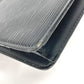 LOUIS VUITTON M52522 Epi Pochette Homme Bag, Pouch, Clutch Bag, Second Bag, Epi Leather, Men's, Creel Black