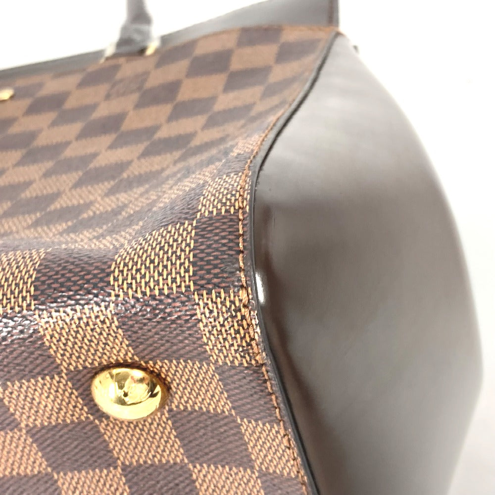 LOUIS VUITTON N41150 Damier Rivoli MM Bag, 2-Way Shoulder Bag, Tote Bag, Handbag, Damier Canvas, Women's, Ebene, Brown