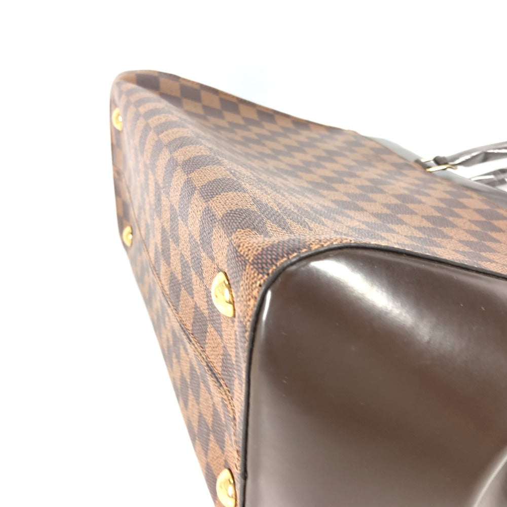 LOUIS VUITTON N41150 Damier Rivoli MM Bag, 2-Way Shoulder Bag, Tote Bag, Handbag, Damier Canvas, Women's, Ebene, Brown