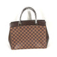 LOUIS VUITTON N41150 Damier Rivoli MM Bag, 2-Way Shoulder Bag, Tote Bag, Handbag, Damier Canvas, Women's, Ebene, Brown