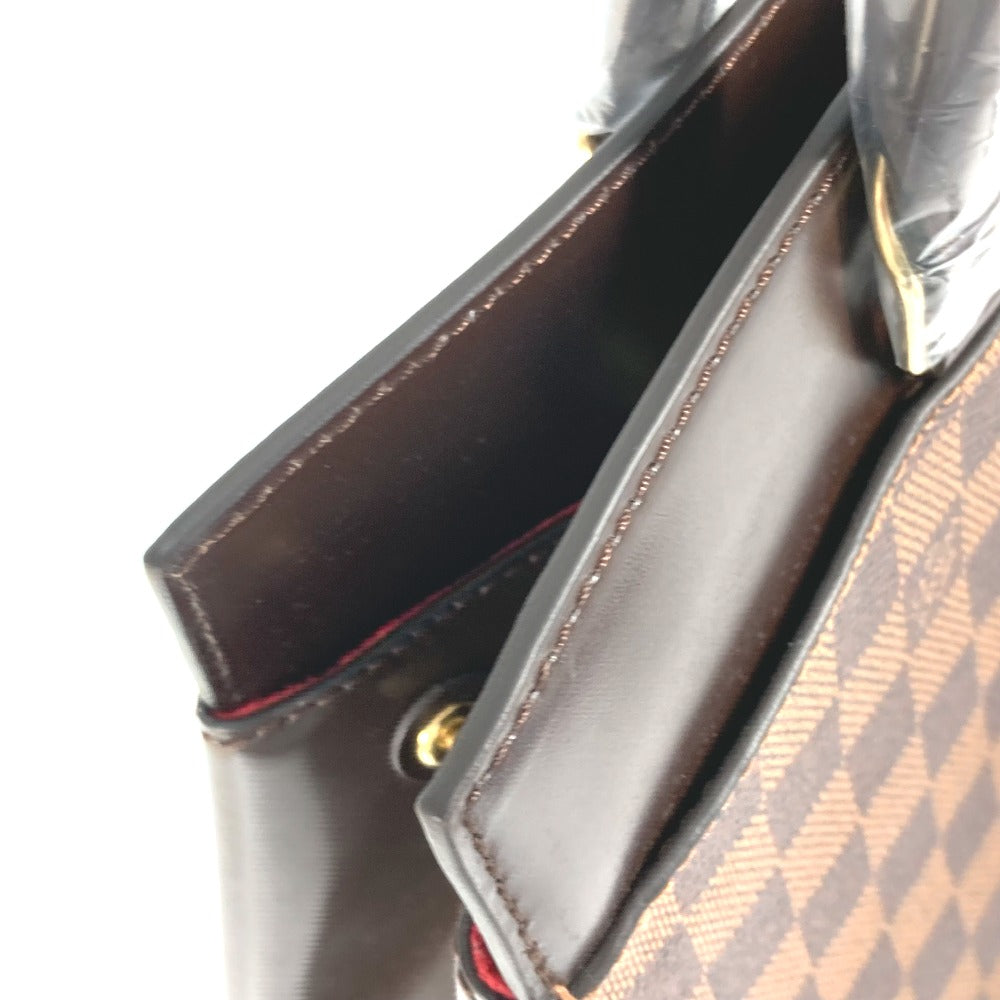 LOUIS VUITTON N41150 Damier Rivoli MM Bag, 2-Way Shoulder Bag, Tote Bag, Handbag, Damier Canvas, Women's, Ebene, Brown