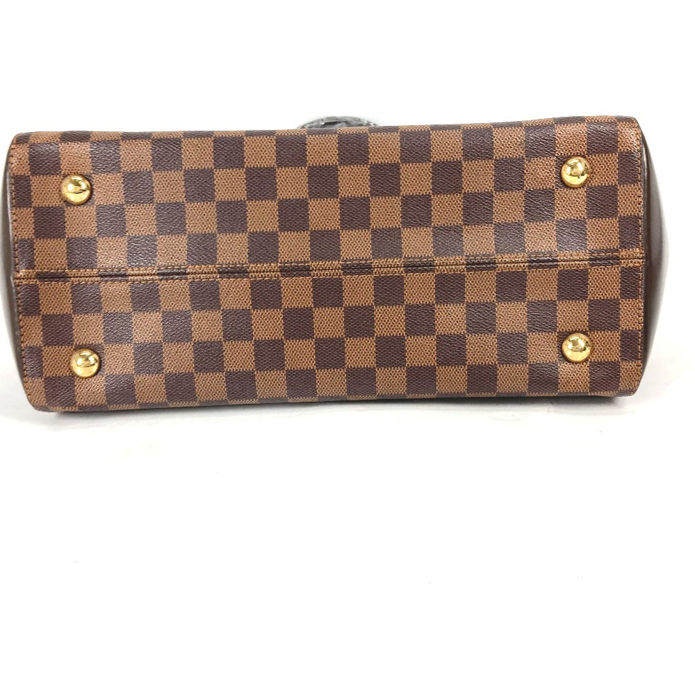 LOUIS VUITTON N41150 Damier Rivoli MM Bag, 2-Way Shoulder Bag, Tote Bag, Handbag, Damier Canvas, Women's, Ebene, Brown