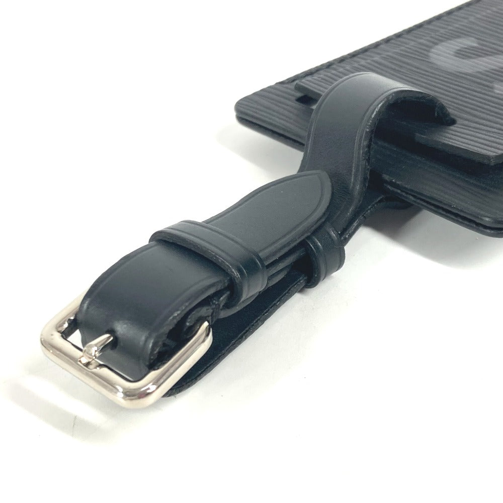 LOUIS VUITTON M67726 エピ シュプリーム supreme コラボ バッグチャーム キーホルダー ネームタグ エピレザー ユニセックス ノワール ブラック - brandshop-reference