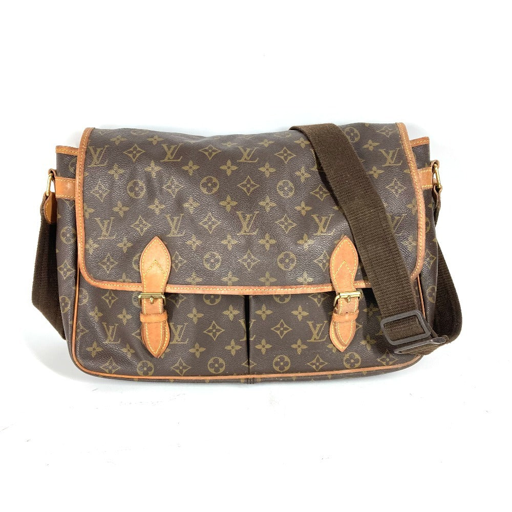 LOUIS VUITTON M42246 モノグラム ジベシエールGM フラップ 斜め掛け カバン メッセンジャーバッグ ショルダーバッグ モノグラムキャンバス ユニセックス ブラウン - brandshop-reference