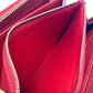 LOUIS VUITTON M61865 モノグラムアンプラント ジッピーウォレット 財布 長財布 モノグラムアンプラントレザー ユニセックス スリーズ レッド