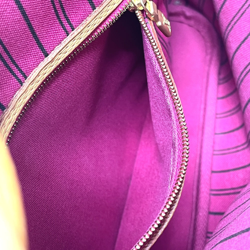 LOUIS VUITTON M41245 Never full PM Bag with pouch Tote Bag MonogramCanvas Brown Used