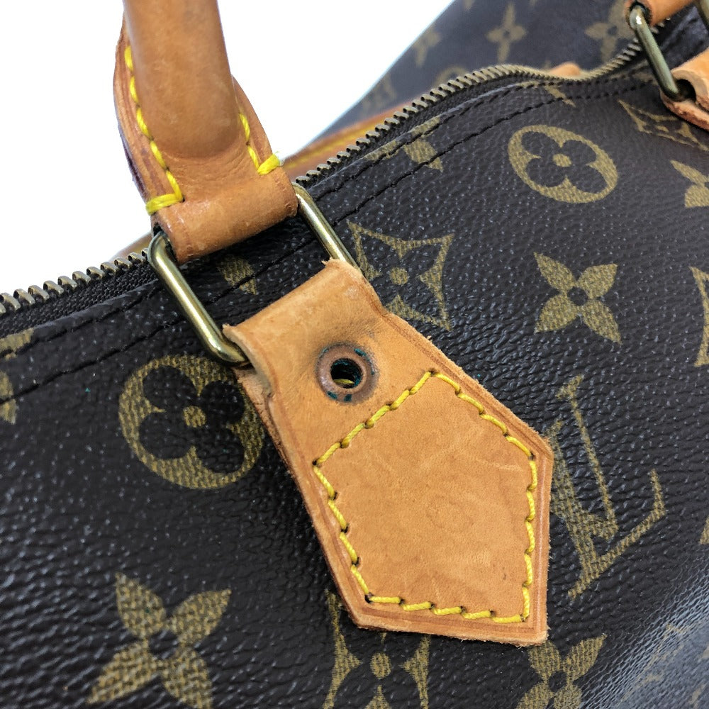 LOUIS VUITTON M41108 Speedy30 Bag Mini Duffle Bag Hand Bag MonogramCanvas Brown Used
