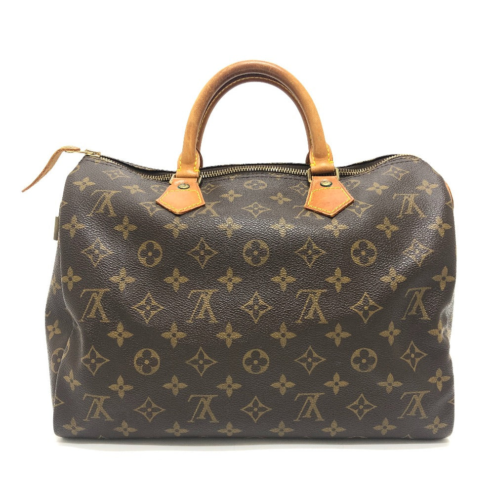 LOUIS VUITTON M41108 Speedy30 Bag Mini Duffle Bag Hand Bag MonogramCanvas Brown Used