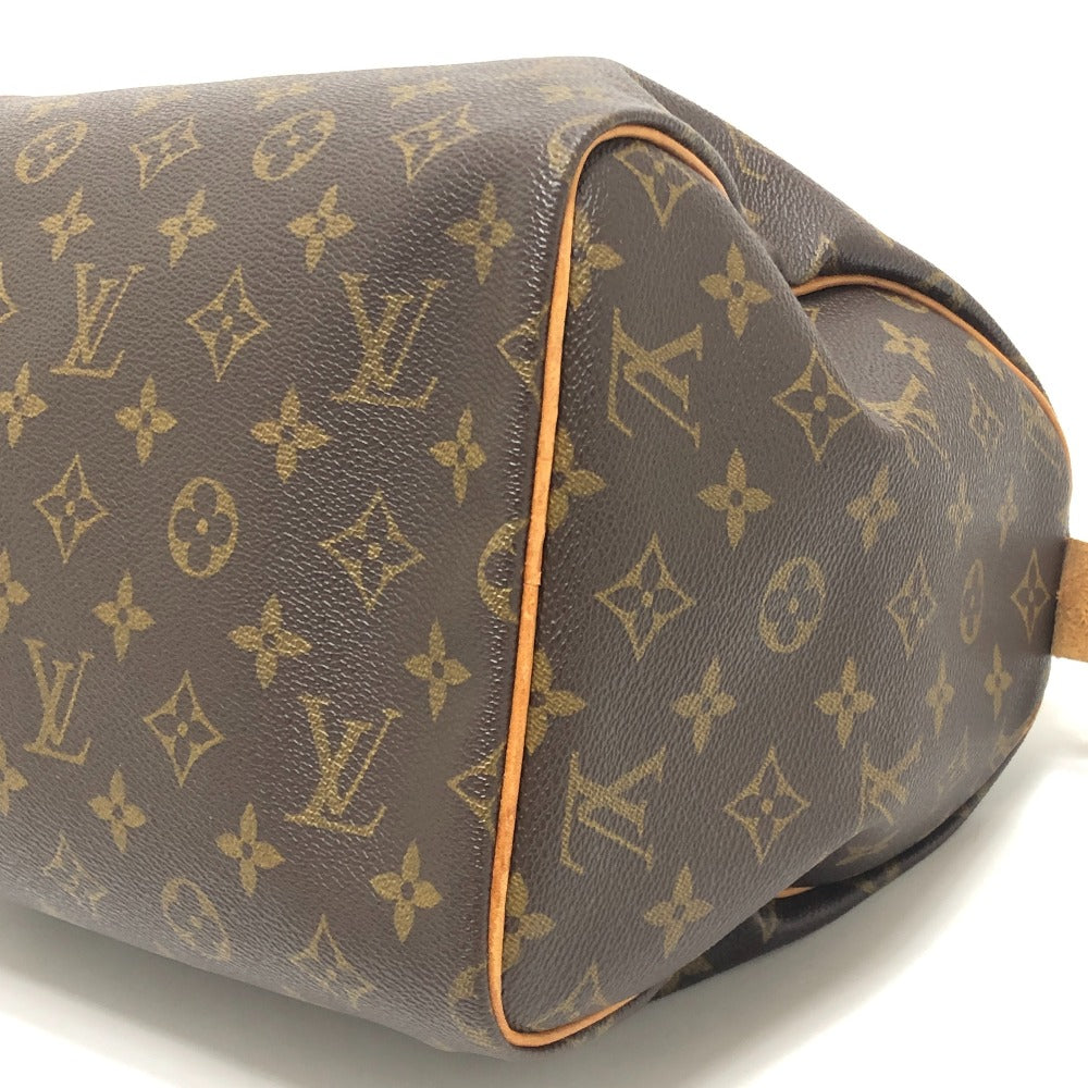 LOUIS VUITTON M41108 Speedy30 Bag Mini Duffle Bag Hand Bag MonogramCanvas Brown Used