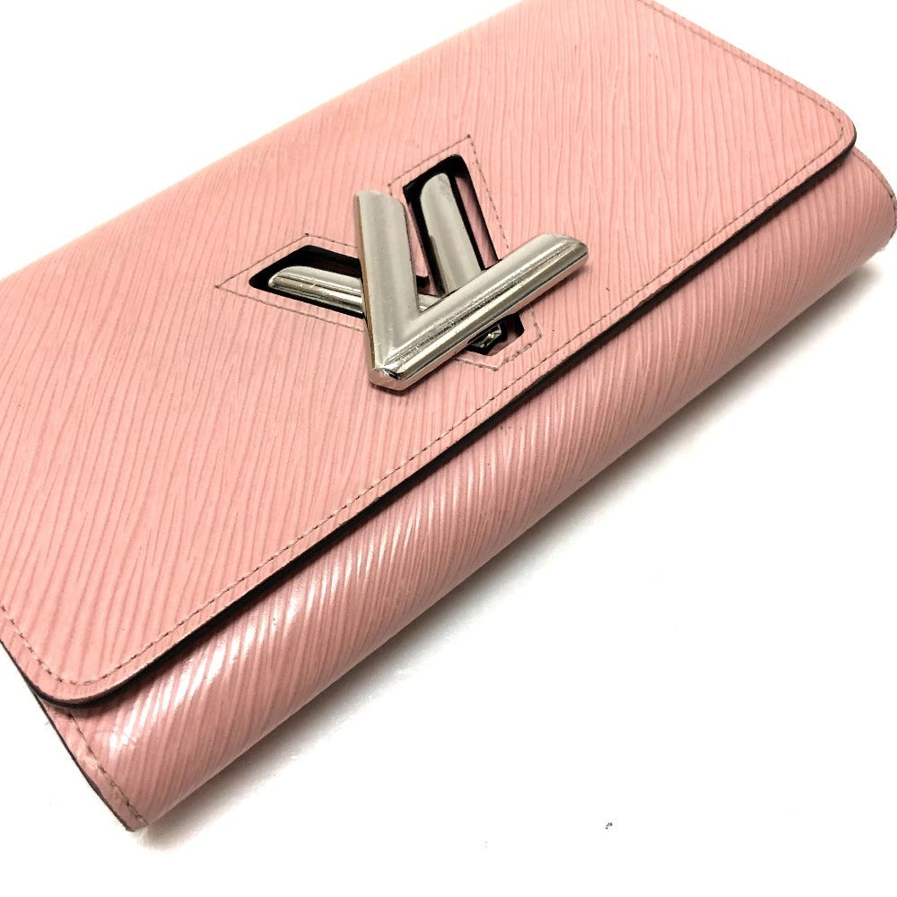 LOUIS VUITTON M61178 エピ ポルトフォイユ・ツイスト 2つ折り 長財布 エピレザー レディース ローズ・バレリーヌ ピンク
