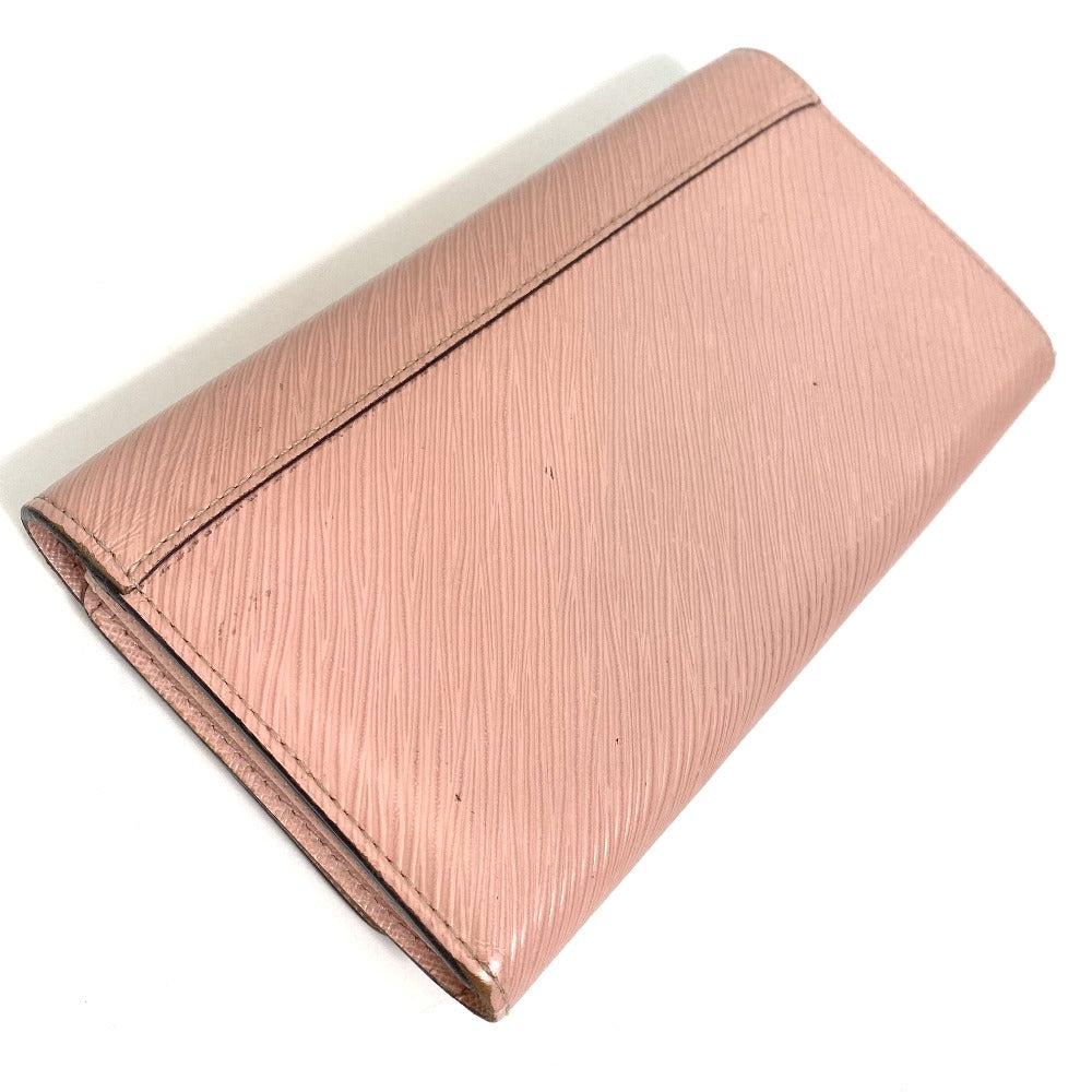 LOUIS VUITTON M61178 エピ ポルトフォイユ・ツイスト 2つ折り 長財布 エピレザー レディース ローズ・バレリーヌ ピンク